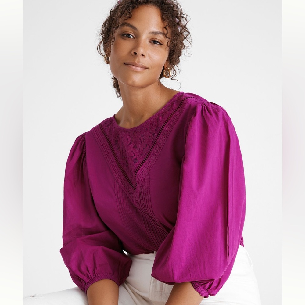 NWT Farm Rio Kelsie Blouse Plus Size 2X